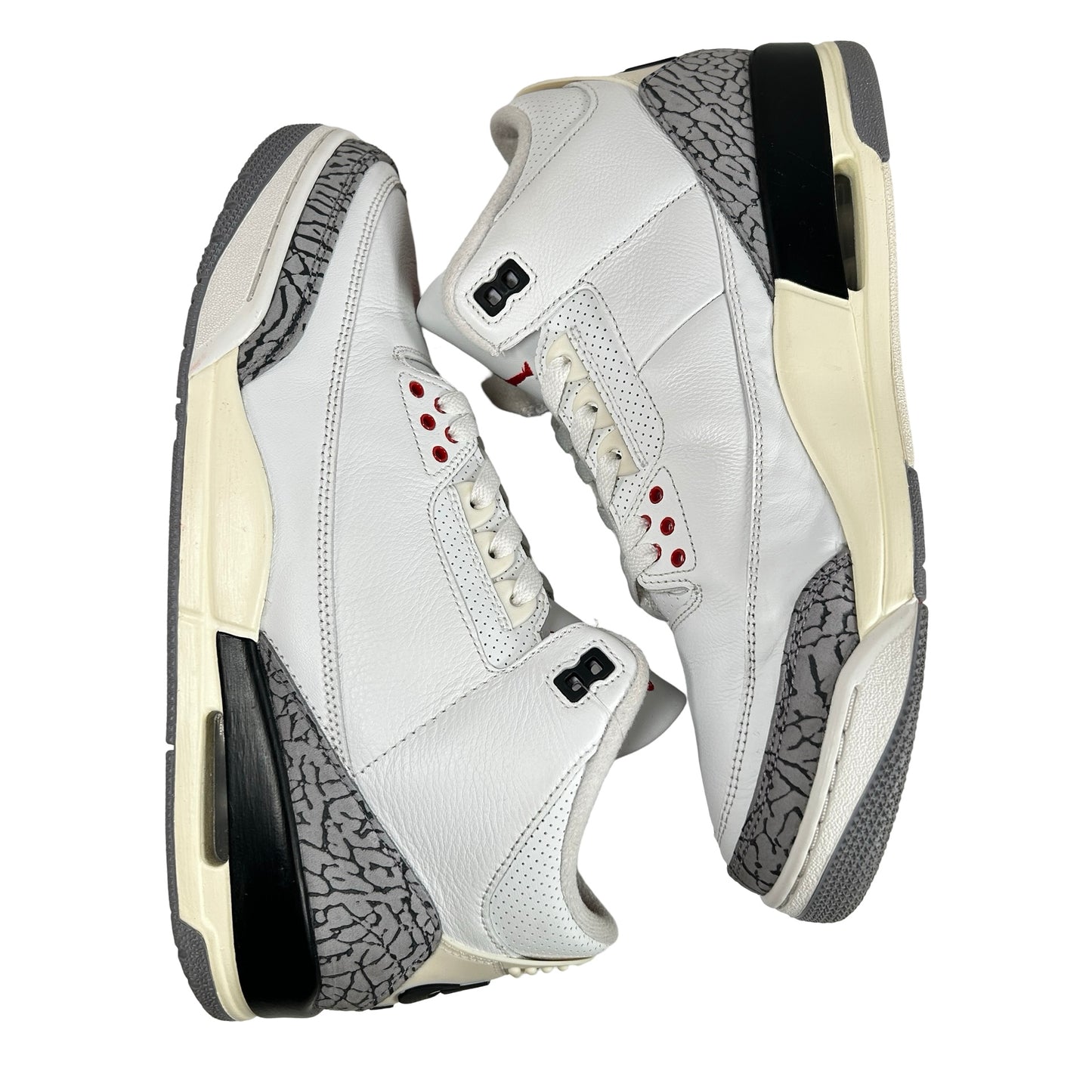 DN3707 100 Jordan 3 Retro White Cement Reimagined [USED] - 11 M (Used9)