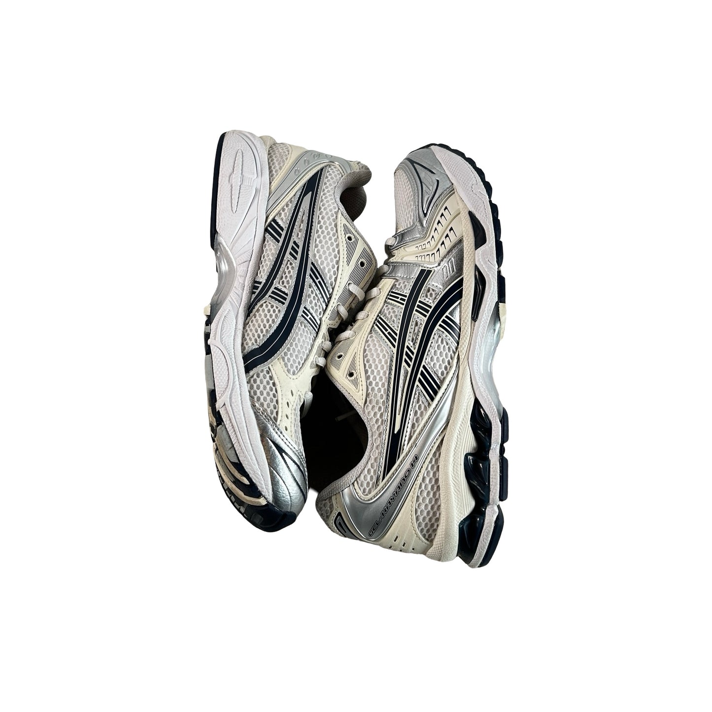 1202A056 109 ASICS Gel-Kayano 14 White Midnight (Women's) [USED] - 9.5 W (Used)