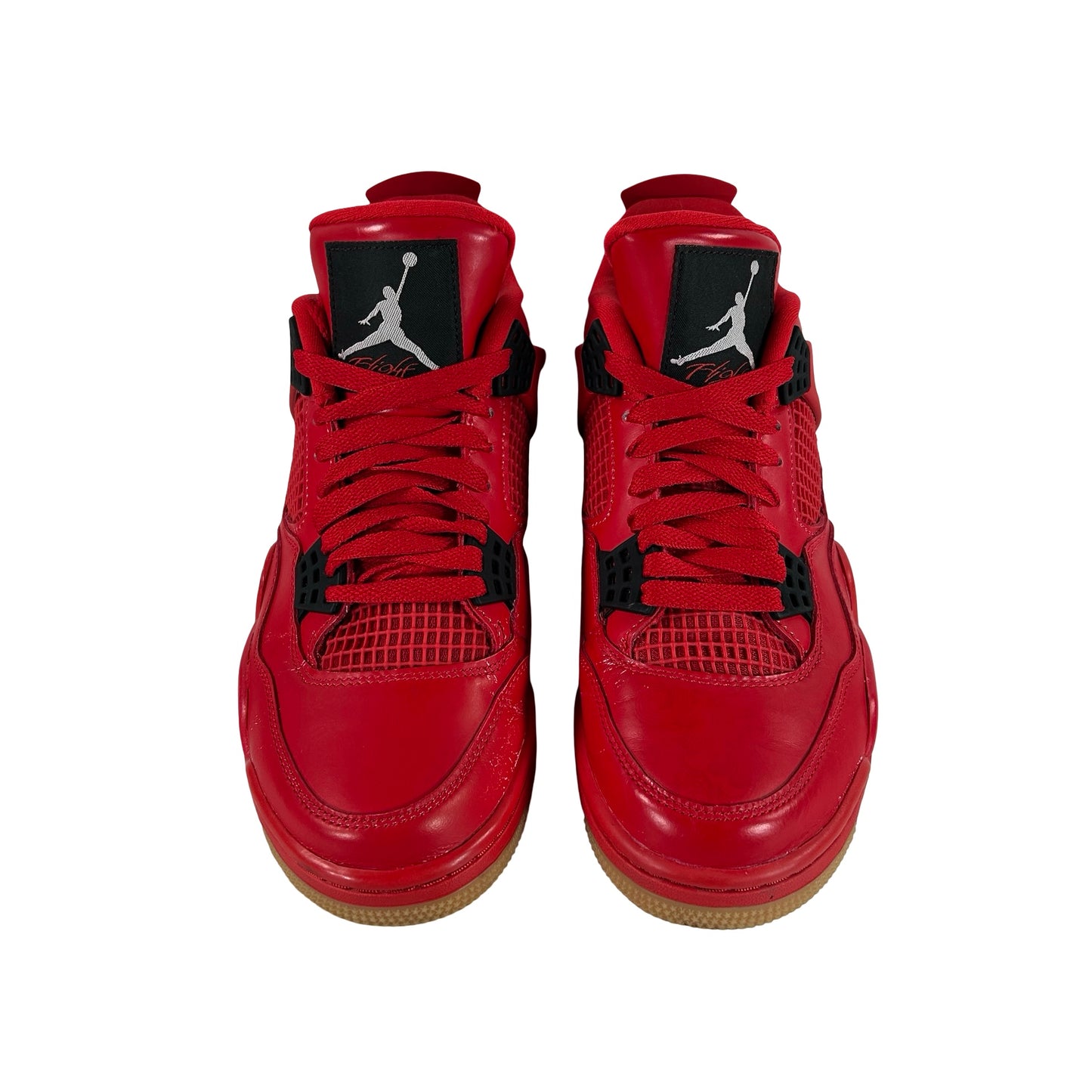AV3914 600 Jordan 4 Retro Fire Red Singles Day (2018) (Women's) [USED] - 8.5 W (Used)