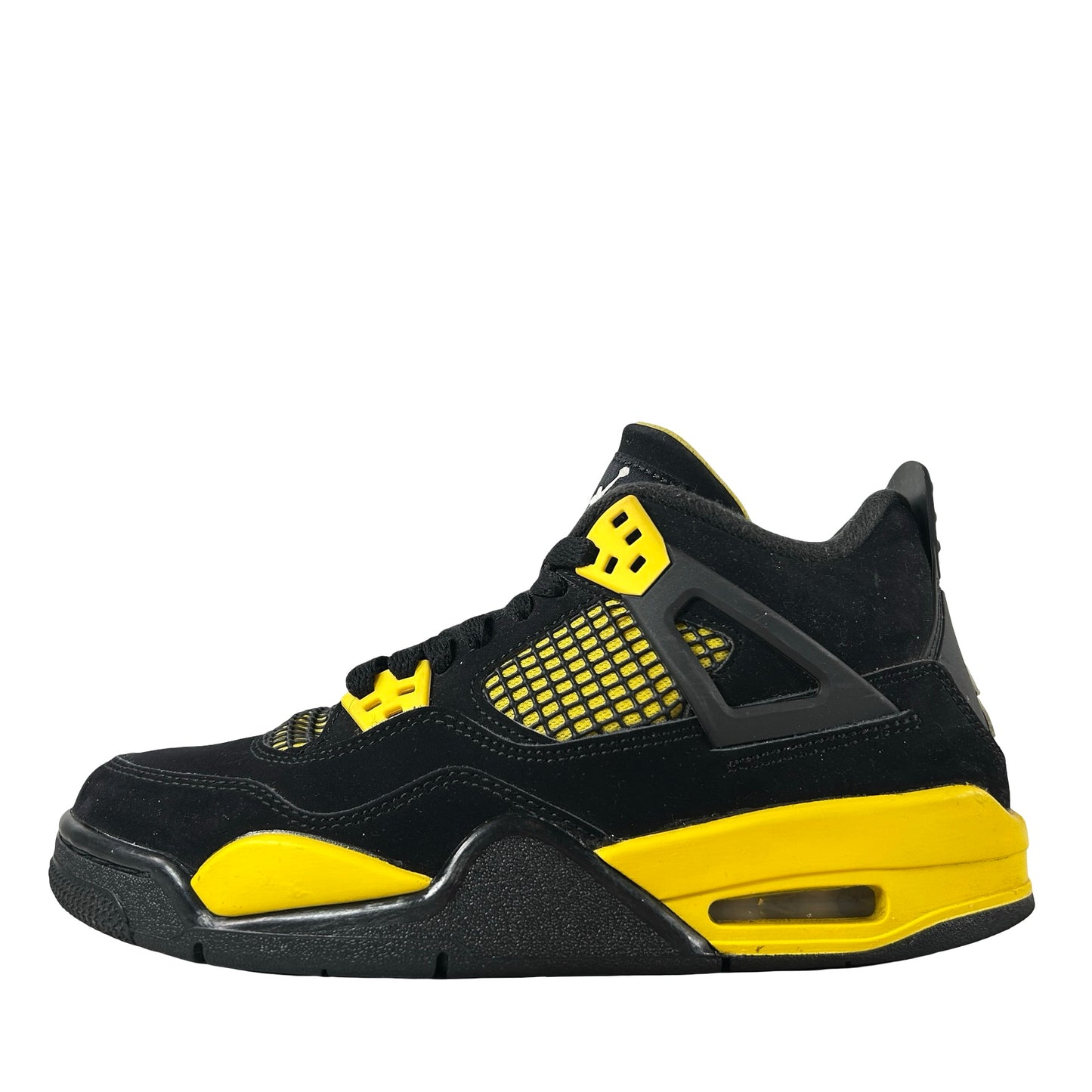 408452 017 Jordan 4 Retro Thunder (2023) (GS) [USED] - 6 Y (Used) (No Box)