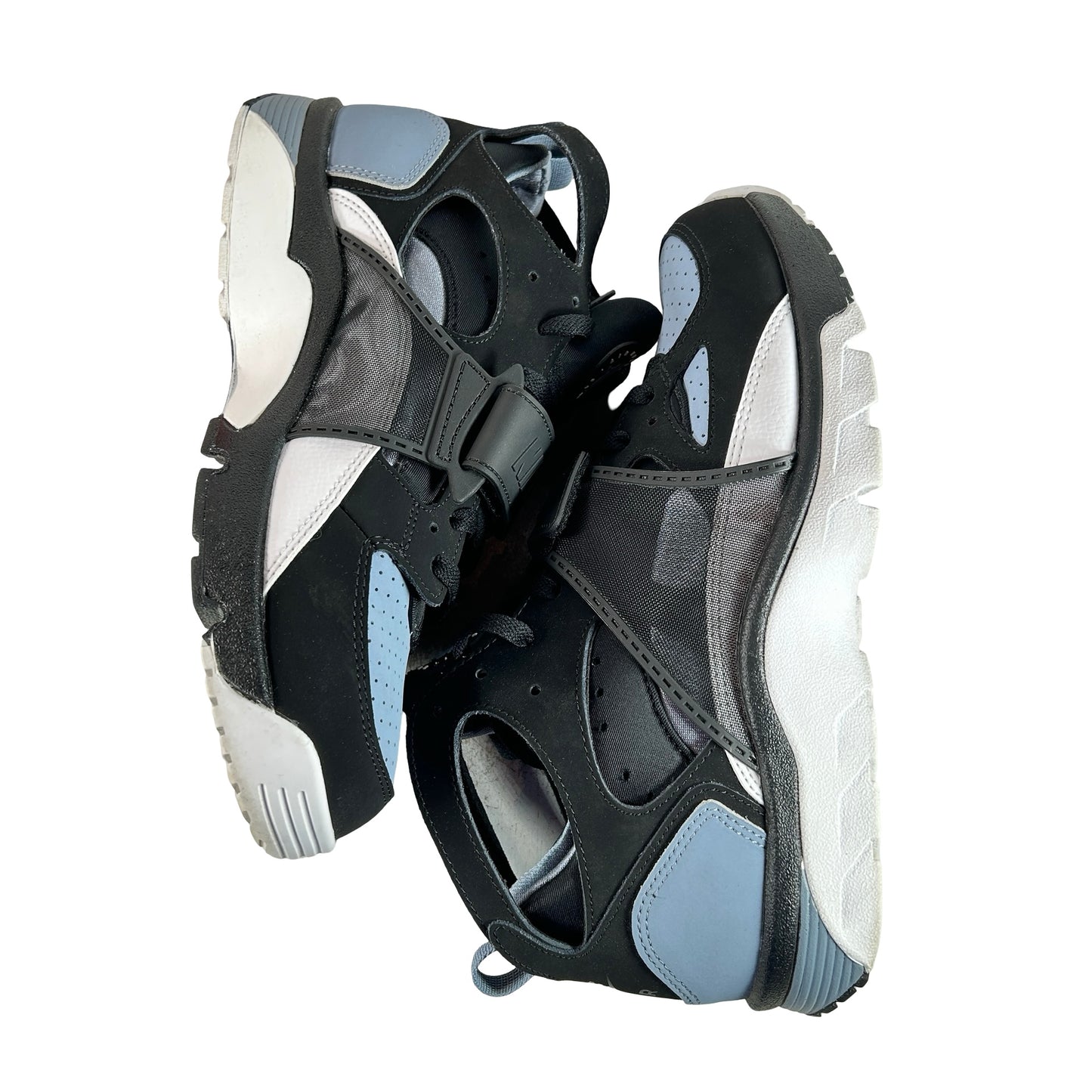 IH4470 001 Nike Air Trainer Huarache Cool Blue Black [USED] - 11 M (Used)