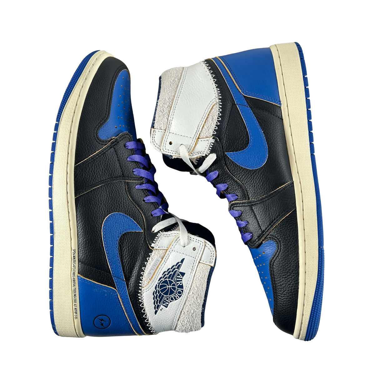 IO7847 001 Jordan 1 Retro High OG SP Fragment x Union LA Sport Royal [USED] - 12 M (Used)