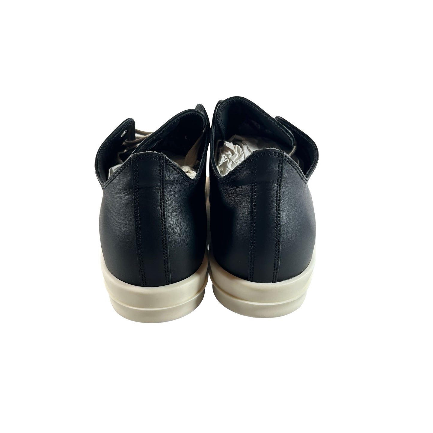 RU02B2891 LCG Rick Owens Strobe Low Black [USED] - 41 M (US 8) (Used)