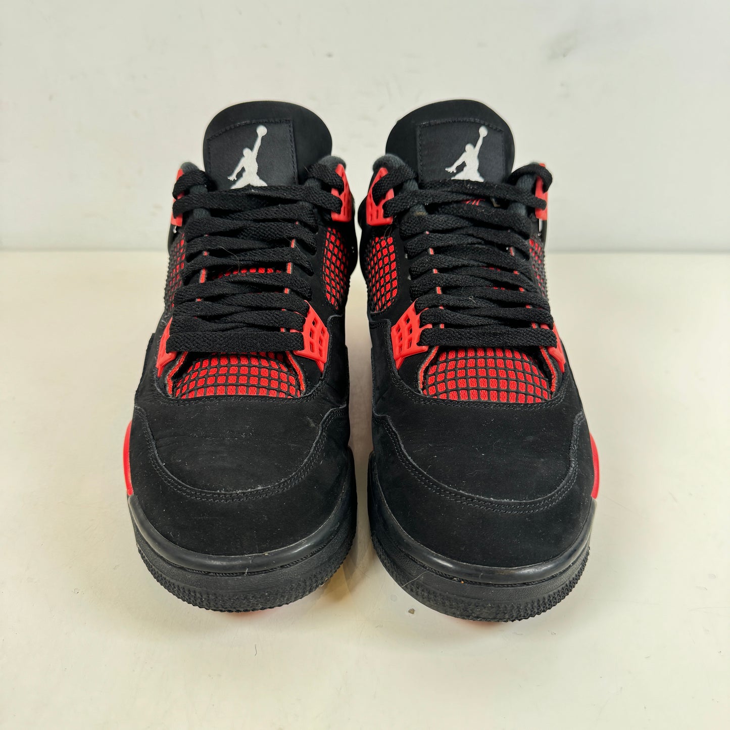 CT8527 016 Jordan 4 Retro Red Thunder [USED] - 9.5 M (Used)