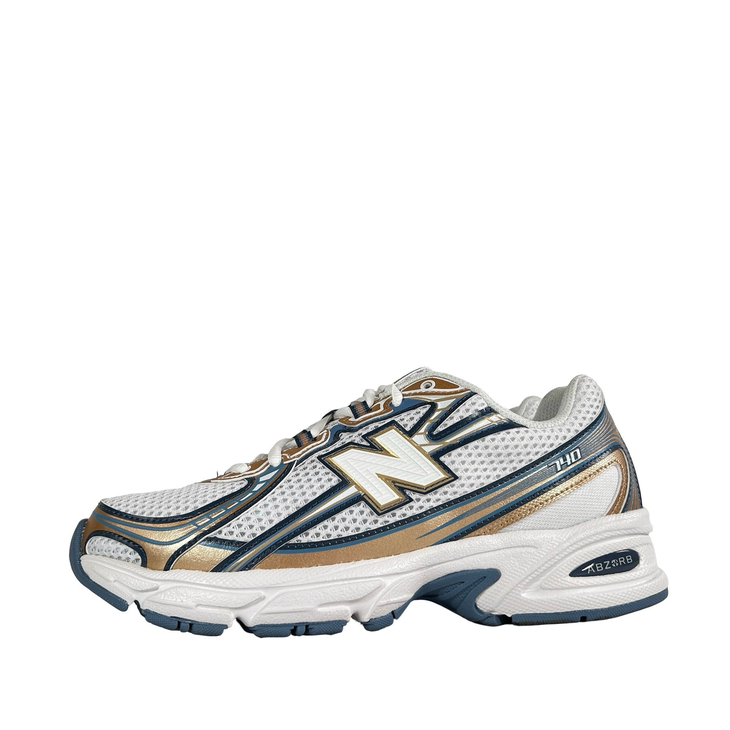 U740HB2 New Balance 740v2 Heron Blue Vintage Indigo [USED] - 6.5 M (Used)