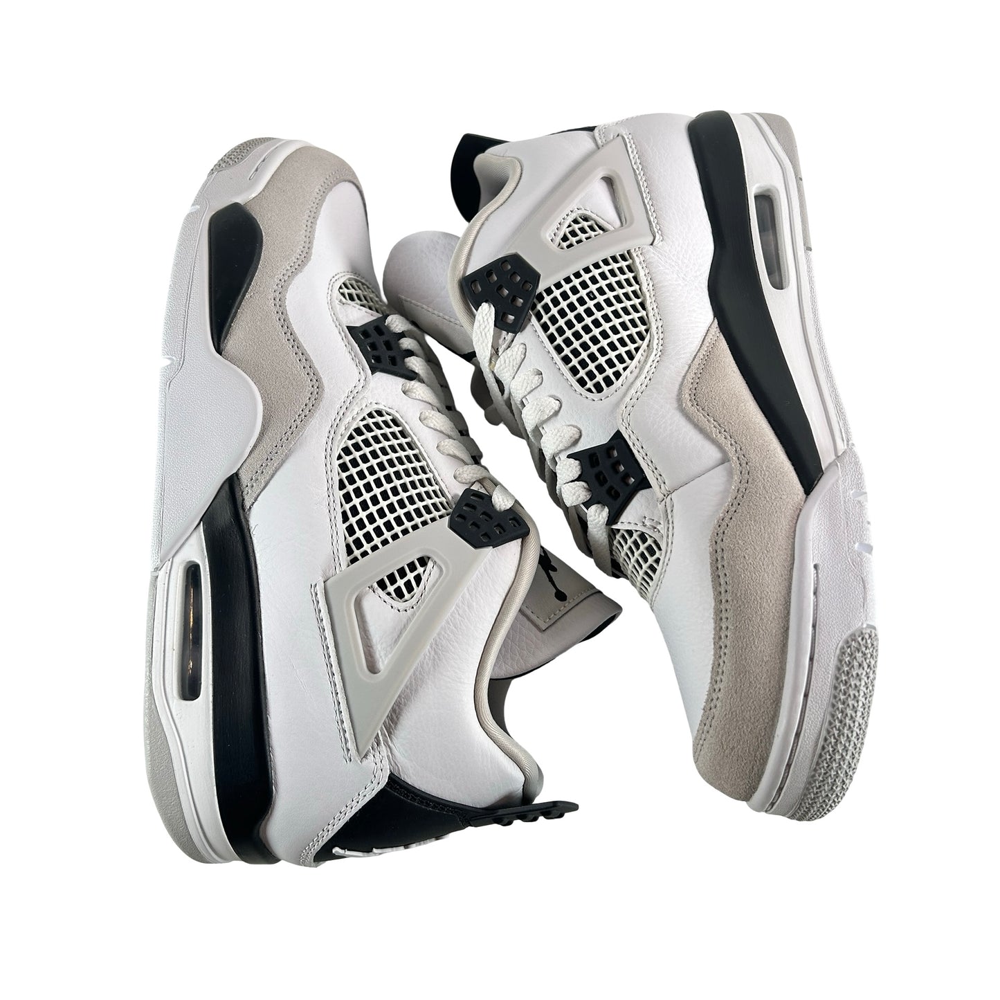 DH6927 111 Jordan 4 Retro Military Black [USED] - 9.5 M (Used) (No Box)