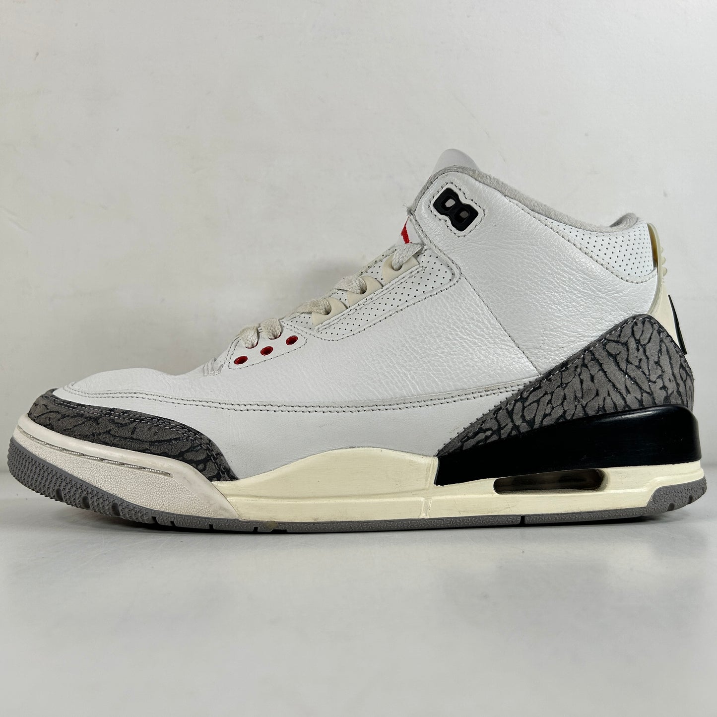 DN3707 100 Jordan 3 Retro White Cement Reimagined [USED] - 11 M (Used) (No Box)