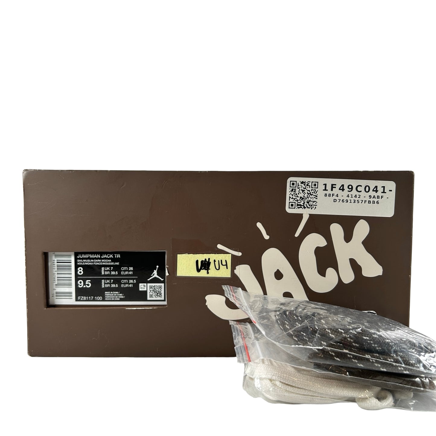 FZ8117 100 Jordan Jumpman Jack TR Travis Scott Sail [USED] - 8 M (Used4)