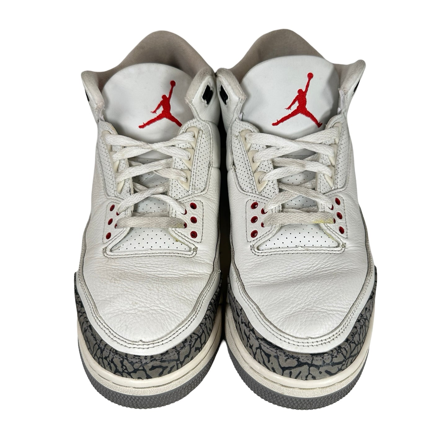 DN3707 100 Jordan 3 Retro White Cement Reimagined [USED] - 12 M (Used) (Replace Box)