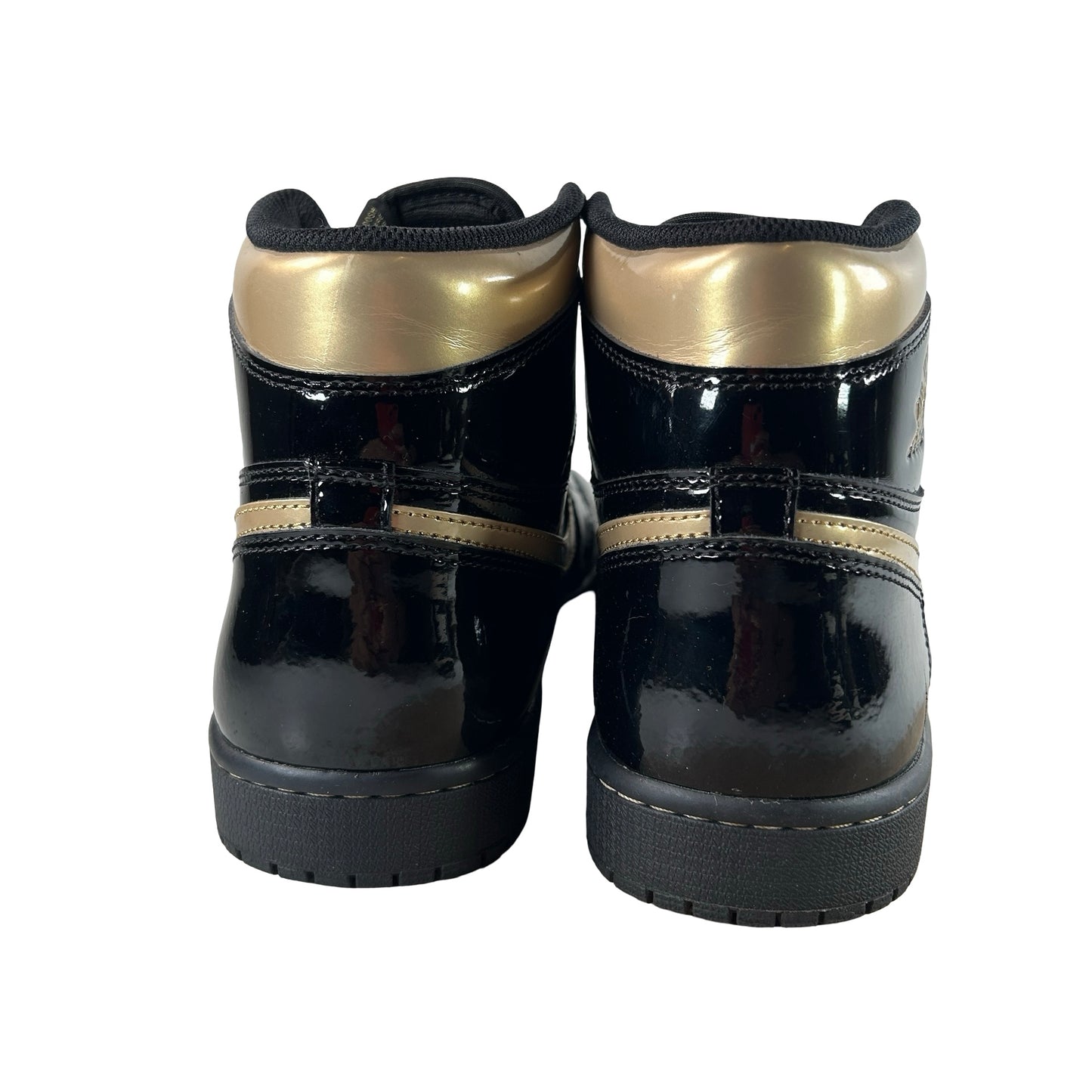555088 032 Jordan 1 Black/Gold [USED] - 10 M (Used5)