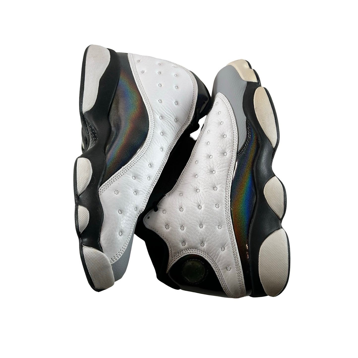 414571 115 Jordan 13 Retro Barons Hologram - 9 M (Yellowing) (No Box)