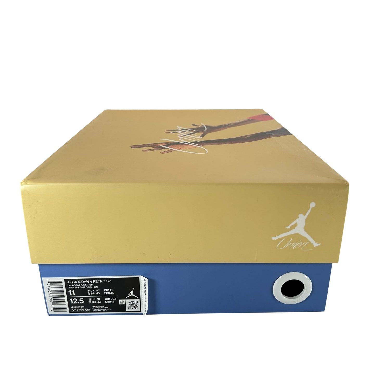 DC9533 001 Jordan 4 Retro Union Off Noir [USED] - 11 M (Used5)