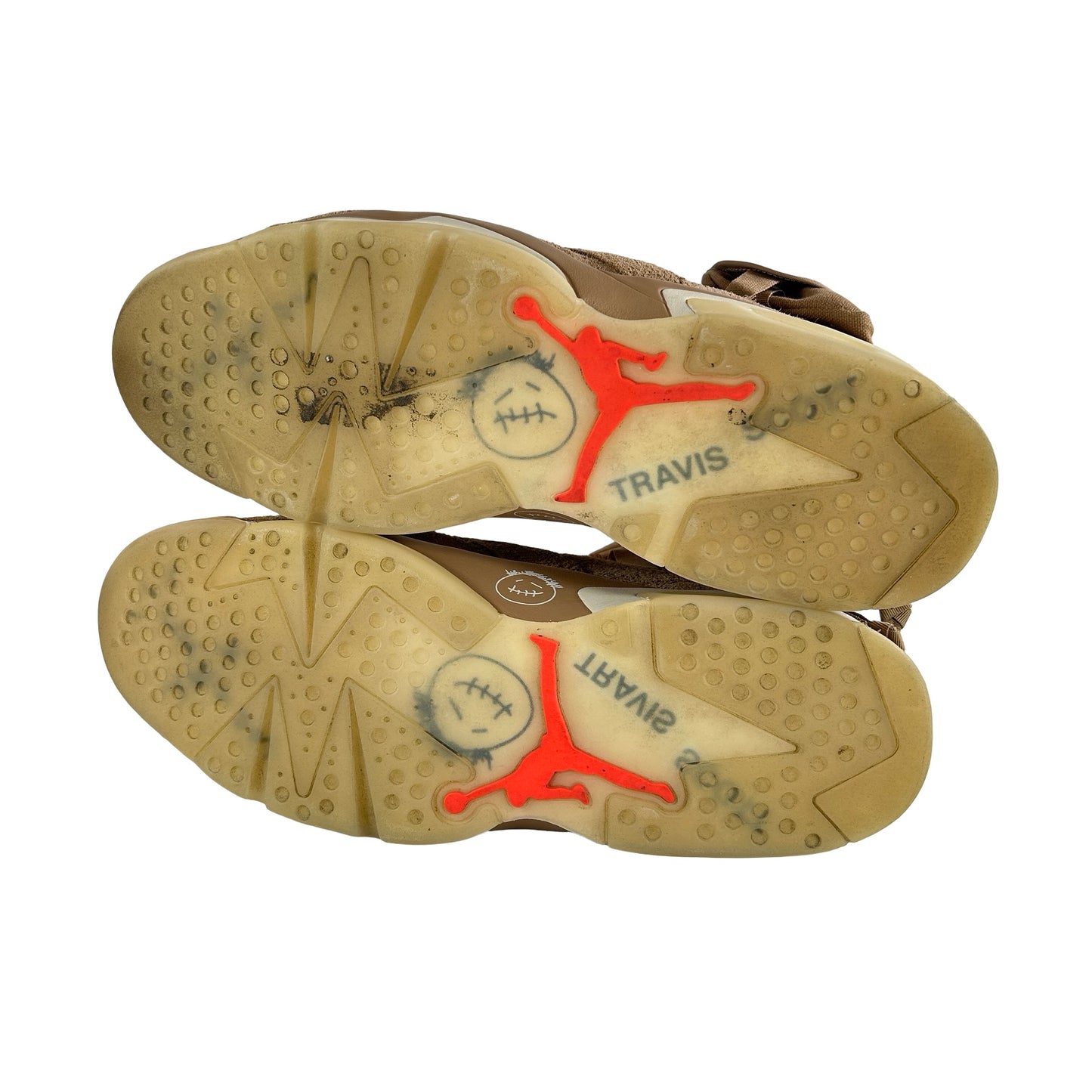 DH0690 200 Jordan 6 Retro Travis Scott British Khaki [USED] - 13 M (Used8)