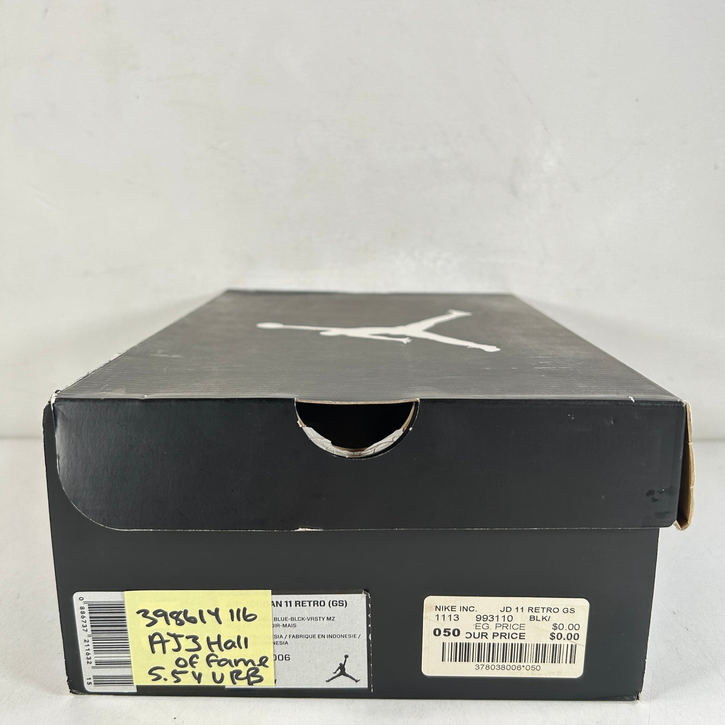 398614 116 Jordan 3 Retro Hall of Fame (GS) [USED] - 5.5 Y (Used) (Replace Box)