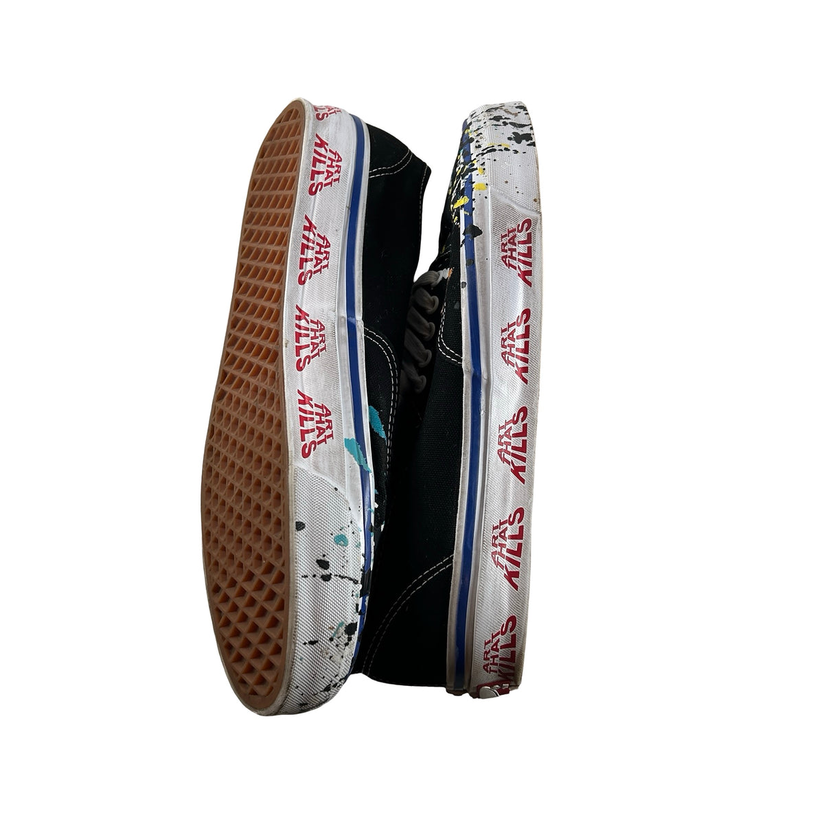 VN000EEUBLA Vans Authentic Reissue 44 Gallery Dept. Art That Kills Black [USED] - 12 M (Used2)