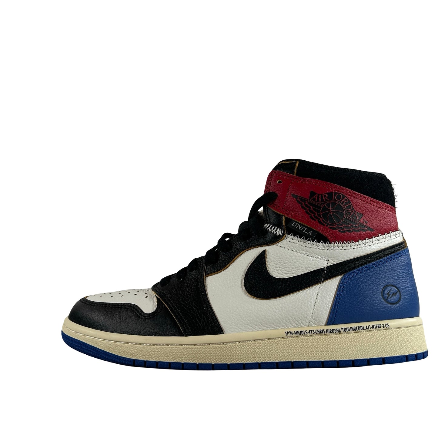 IO7847 002 Jordan 1 Retro High OG SP Fragment x Union LA Varsity Red Sport Royal [USED] - 9.5 M (Used2)