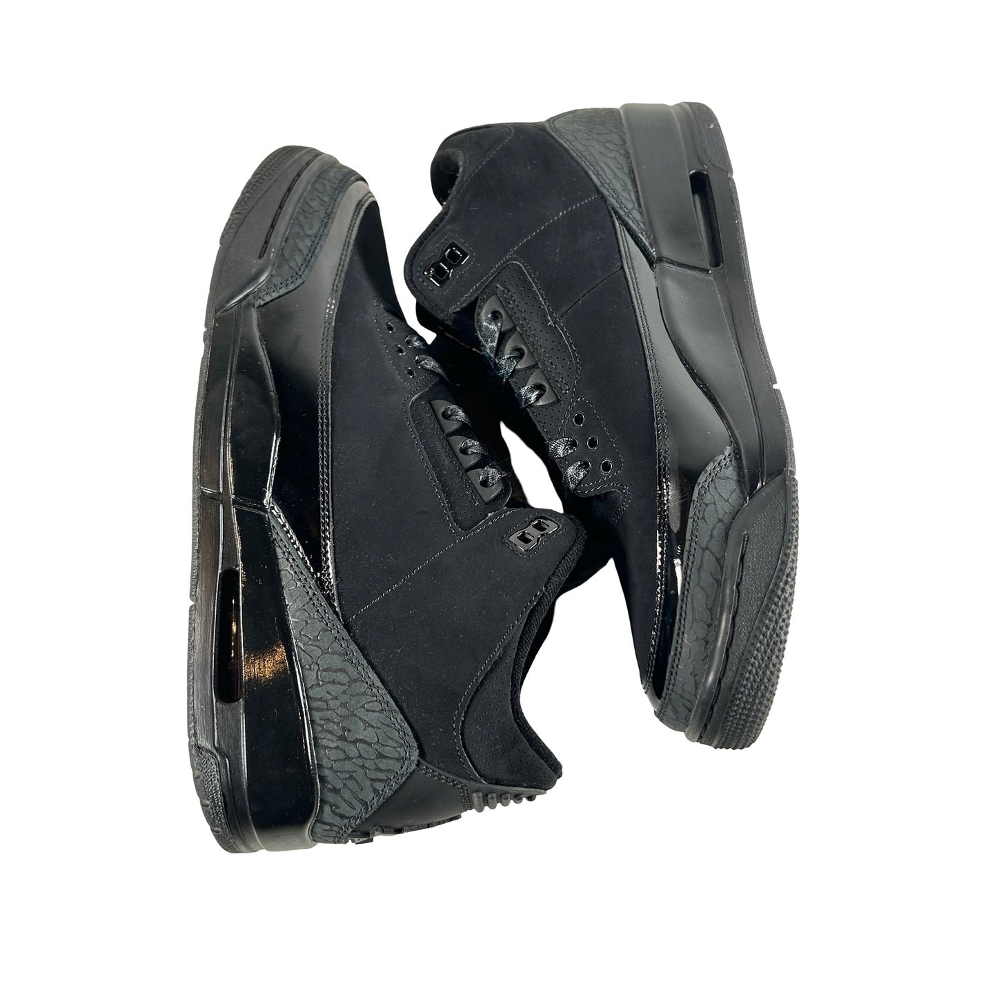 CT8532 001 Jordan 3 Retro Black Cat (2025) [USED] - 10 M (Used11)