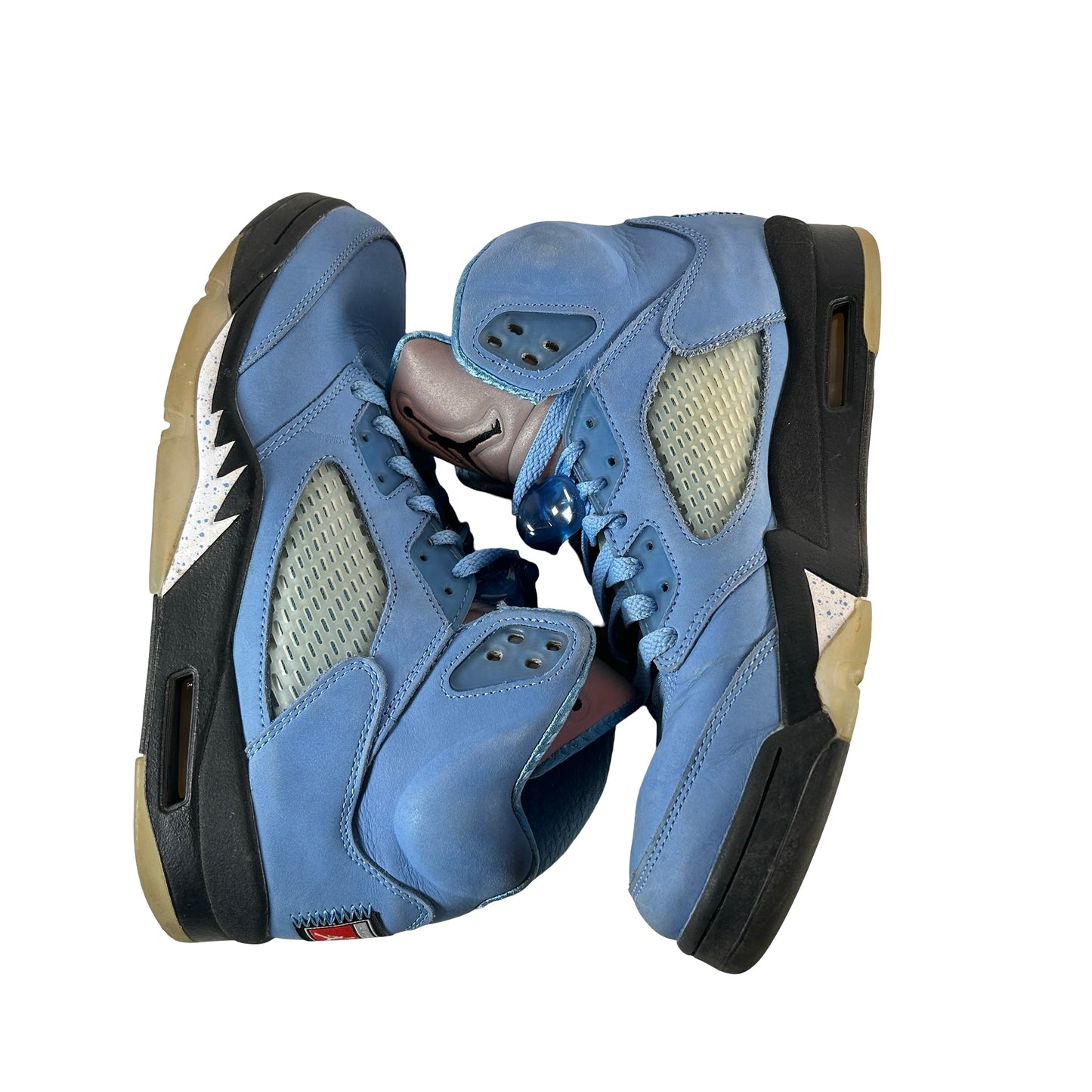 DV1310 401 Air Jordan 5 Retro UNC University Blue [USED] - 9.5 M (Used) (No Box)