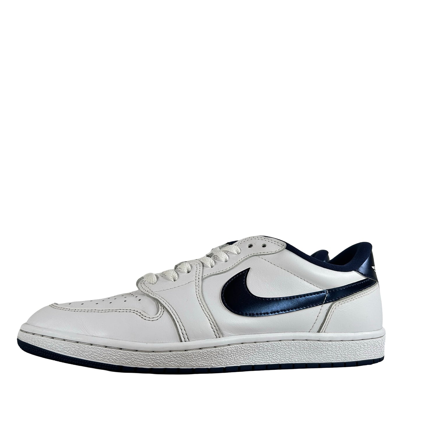 FB9933 141 Jordan 1 Retro Low '85 Metallic Blue [USED] - 13 M (Used) (No Box)