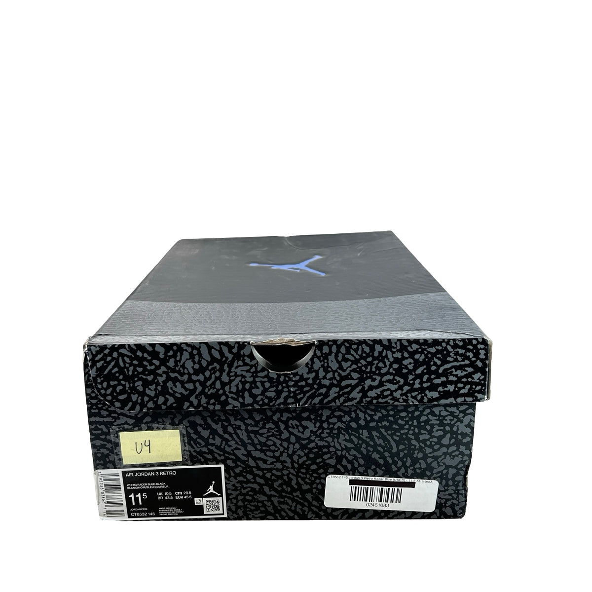 CT8532 145 Jordan 3 Retro Racer Blue [USED] - 11.5 M (Used4)
