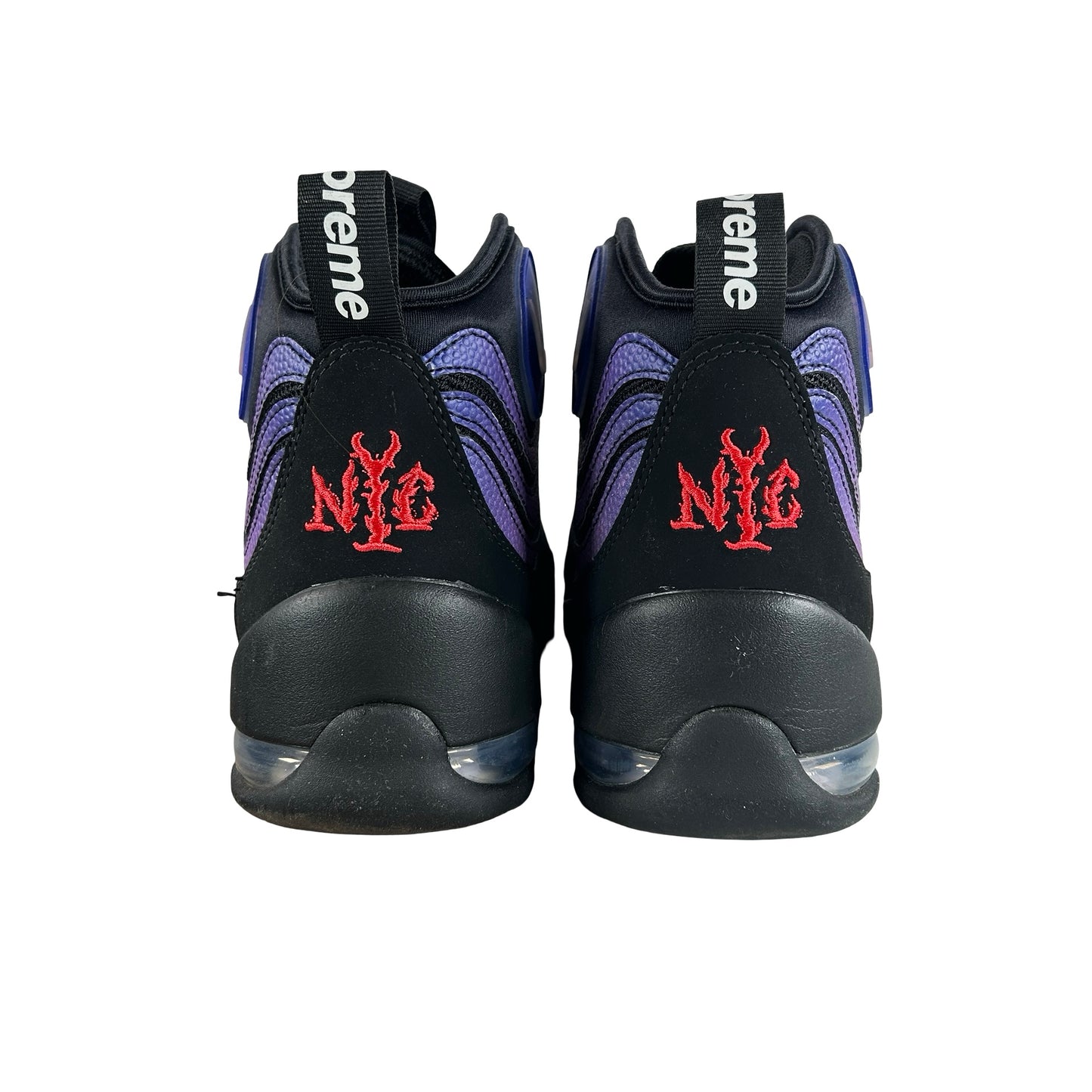 DX3292 001 Nike Air Bakin SP Supreme Black [USED] - 9 M (Used)