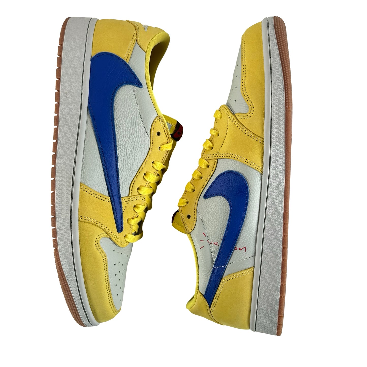 DZ4137 700 Jordan 1 Retro Low OG SP Travis Scott Canary (Women's) [USED] - 13.5 W (VNDS)