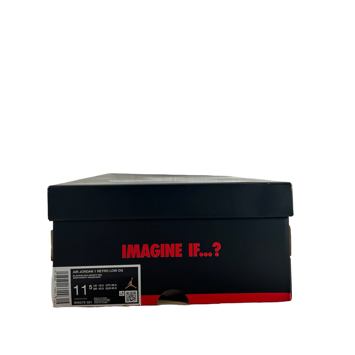 IW6276 001 Air Jordan 1 Retro Low OG Banned [USED] - 11.5 M (Used)