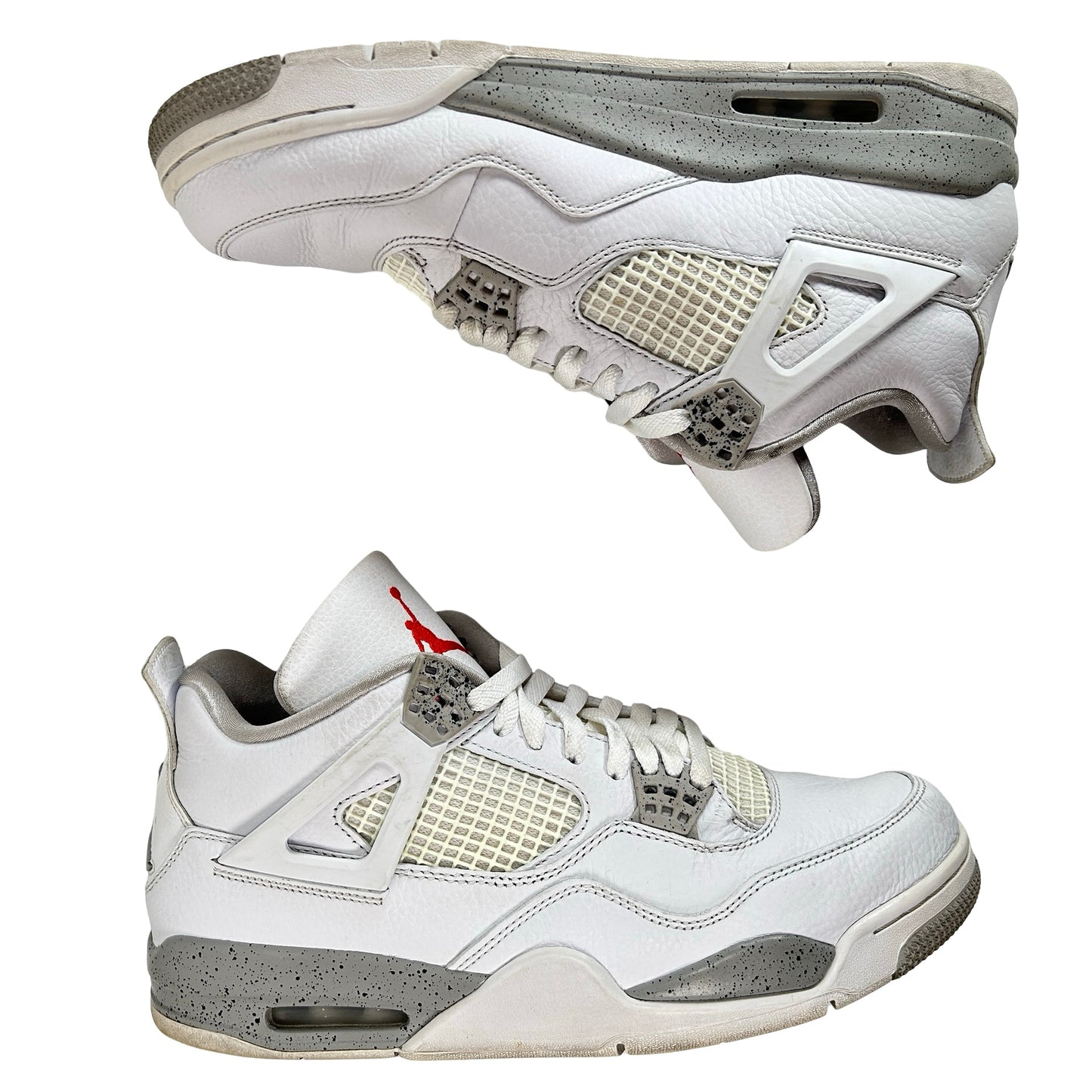 CT8527 100 Jordan 4 Retro White Oreo (2021) [USED] - 10.5 M (Used3)