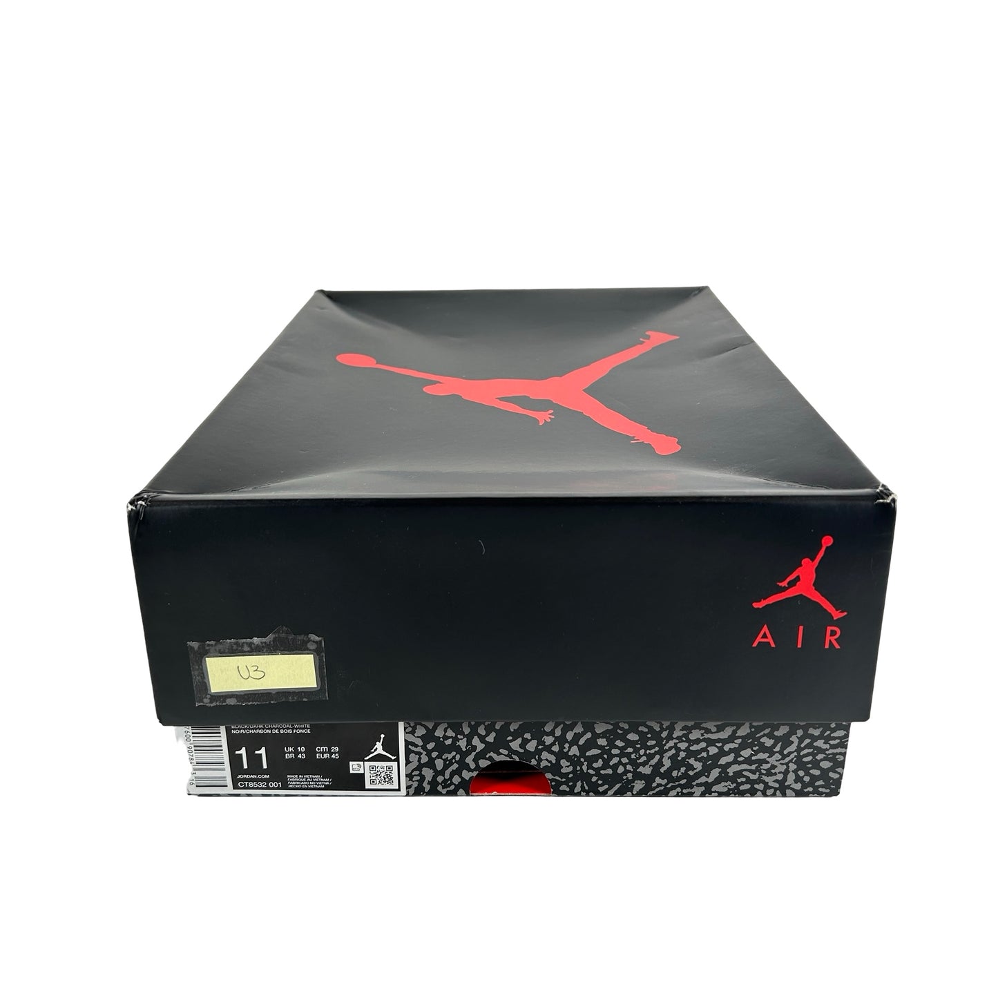 CT8532 001 Jordan 3 Retro Black Cat (2025) [USED] - 11 M (Used3)