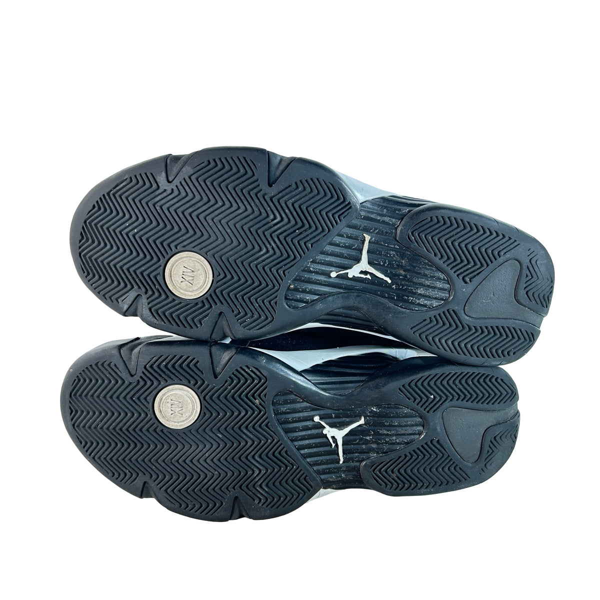 487471 016 Jordan 14 Retro Black White [USED] - 11.5 M (Used)