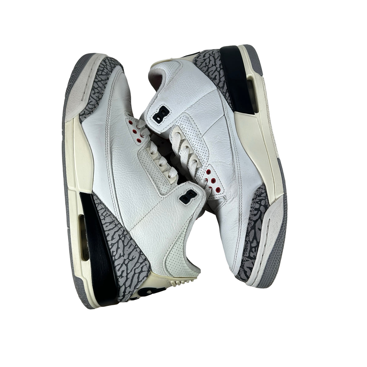 DN3707 100 Jordan 3 Retro White Cement Reimagined [USED] - 9.5 M (Used31)