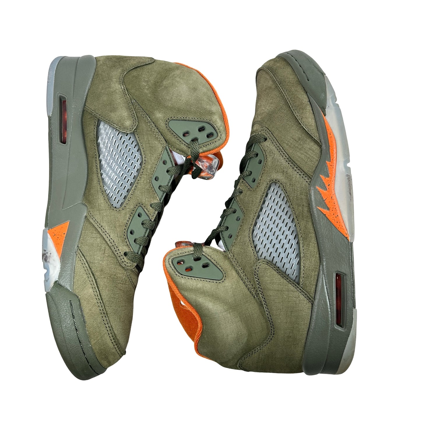DD0587 308 Jordan 5 Retro Olive (2024) [USED] - 11.5 M (Used)