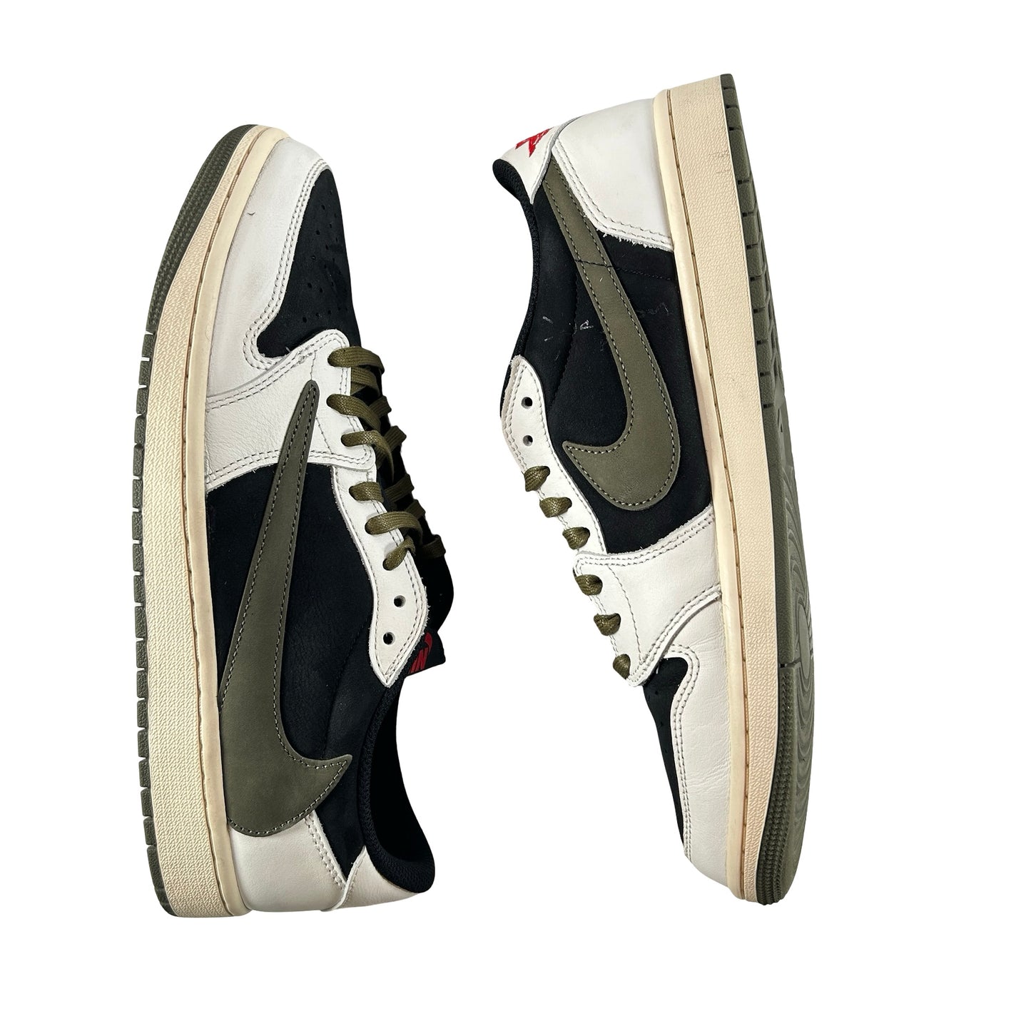 DZ4137 106 Jordan 1 Retro Low OG SP Travis Scott Olive (W) [USED] - 12 W (Used2)