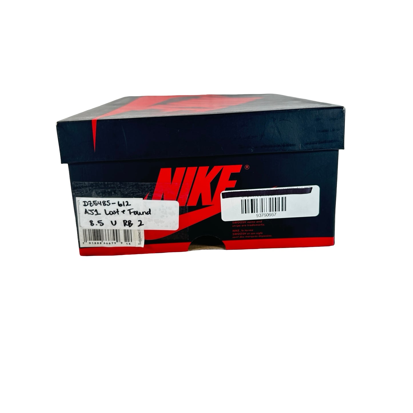 DZ5485 612 Jordan 1 Retro High OG Chicago Lost and Found [USED] - 8.5 M (Used) (Replace Box2)