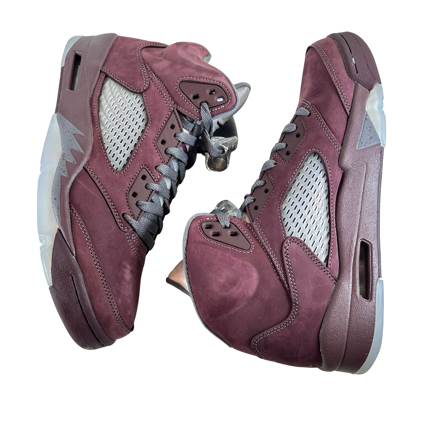 DZ4131 600 Jordan 5 Retro Burgundy [CONDITIONAL] - 9 M (Yellowing)