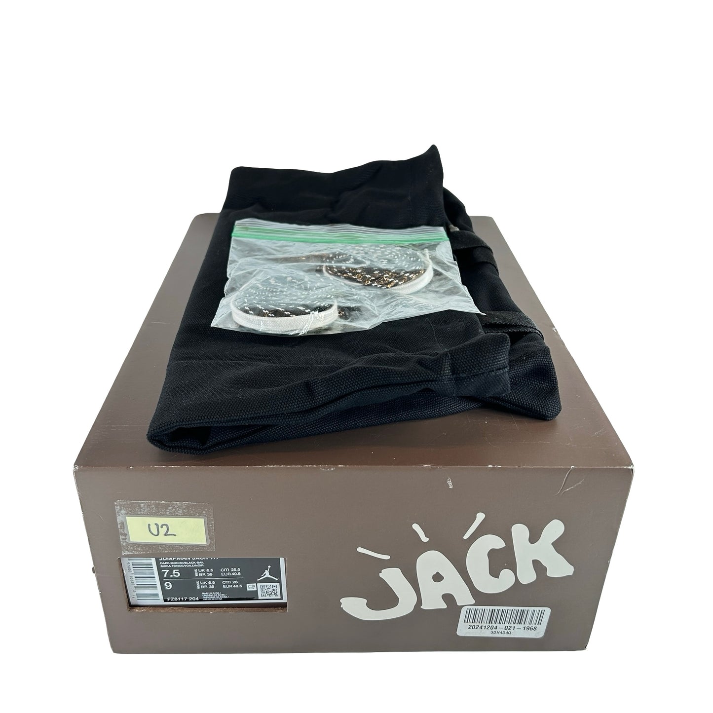 FZ8117 204 Jordan Jumpman Jack TR Travis Scott Dark Mocha [USED] - 7.5 M (Used2)