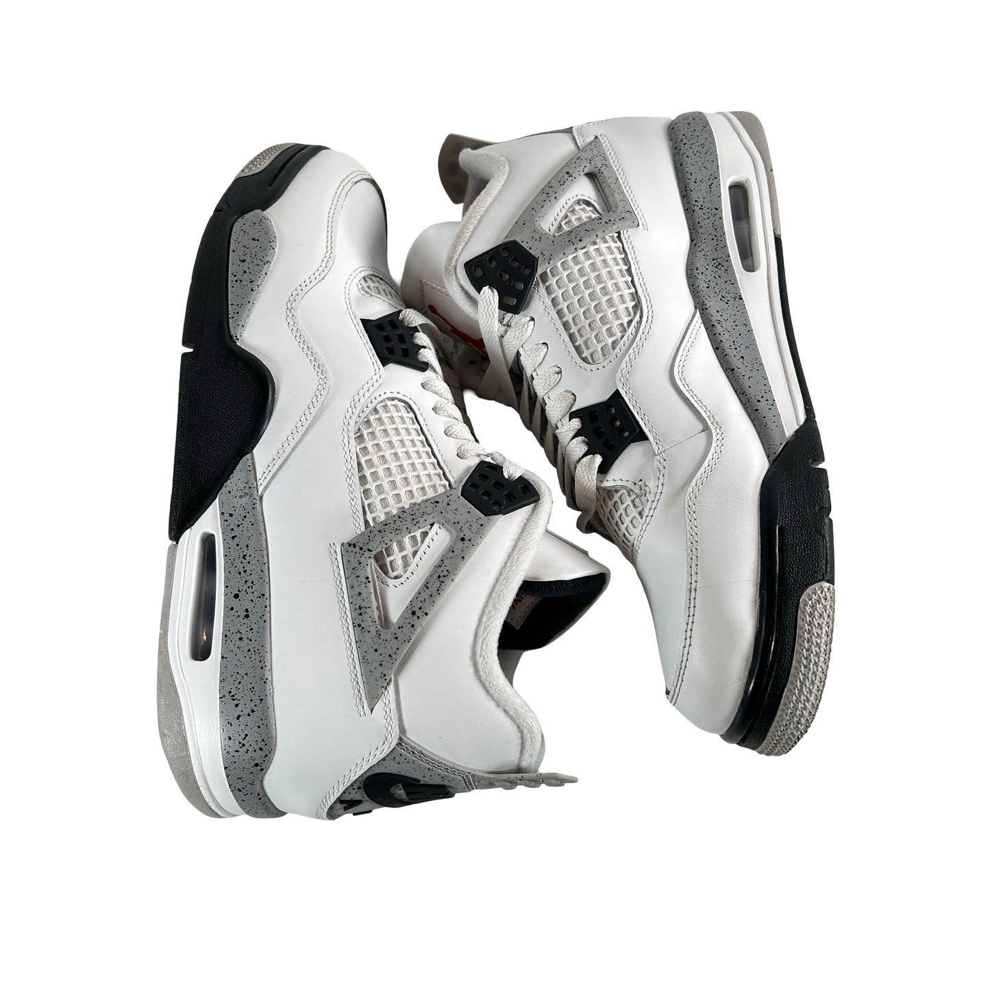 FV5029 100 Jordan 4 Retro White Cement (2025) [USED] - 9.5 M (Used4)
