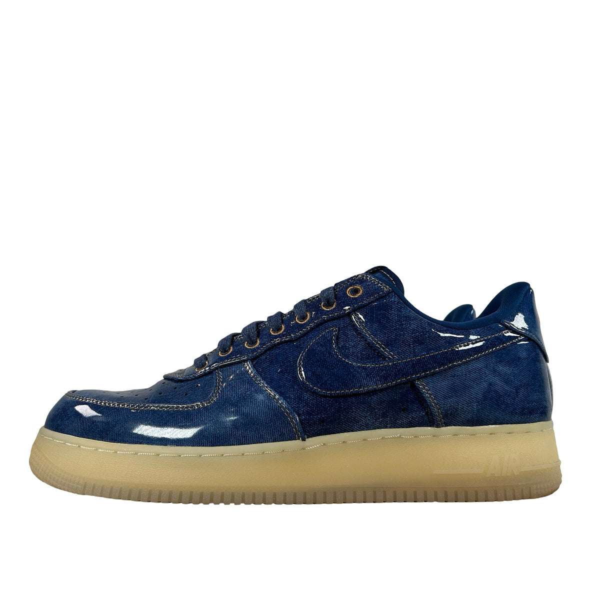 IM5757 400 Nike Air Force 1 Low Patent Denim [USED] - 11.5 M (Used)