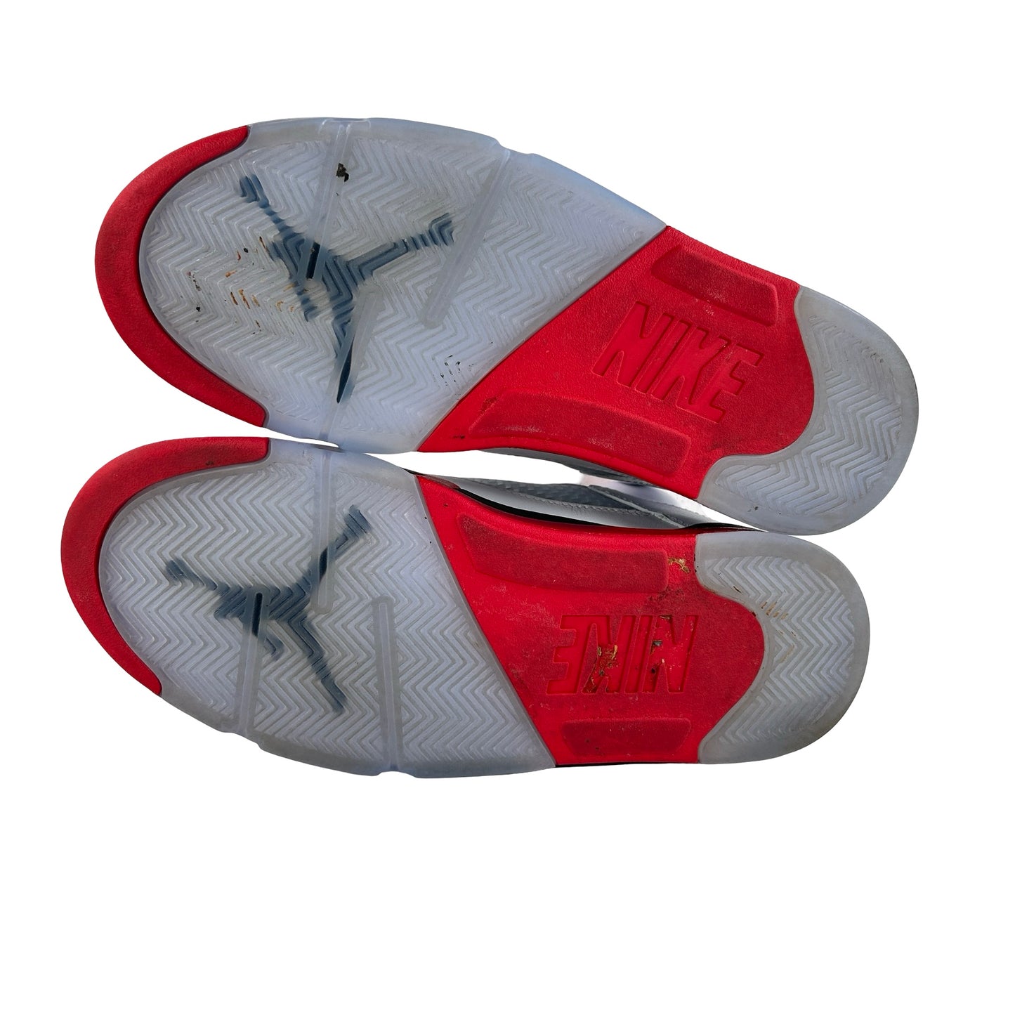 HQ7978 101 Jordan 5 Retro Fire Red Black Tongue (2025) [USED] - 10 M (Used)