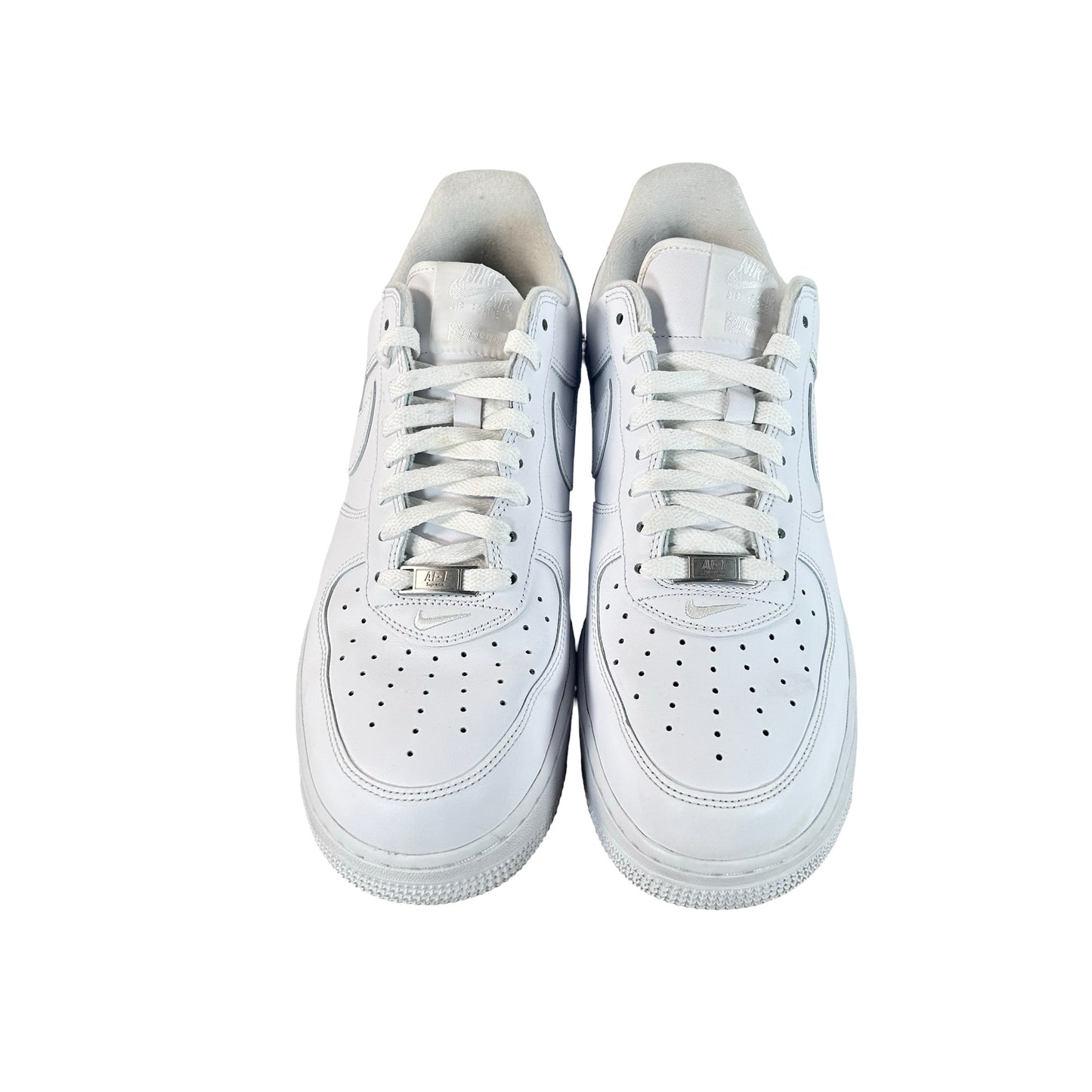 CU9225 100 Nike Air Force 1 Low Supreme White [USED] - 10.5 M (Used6)