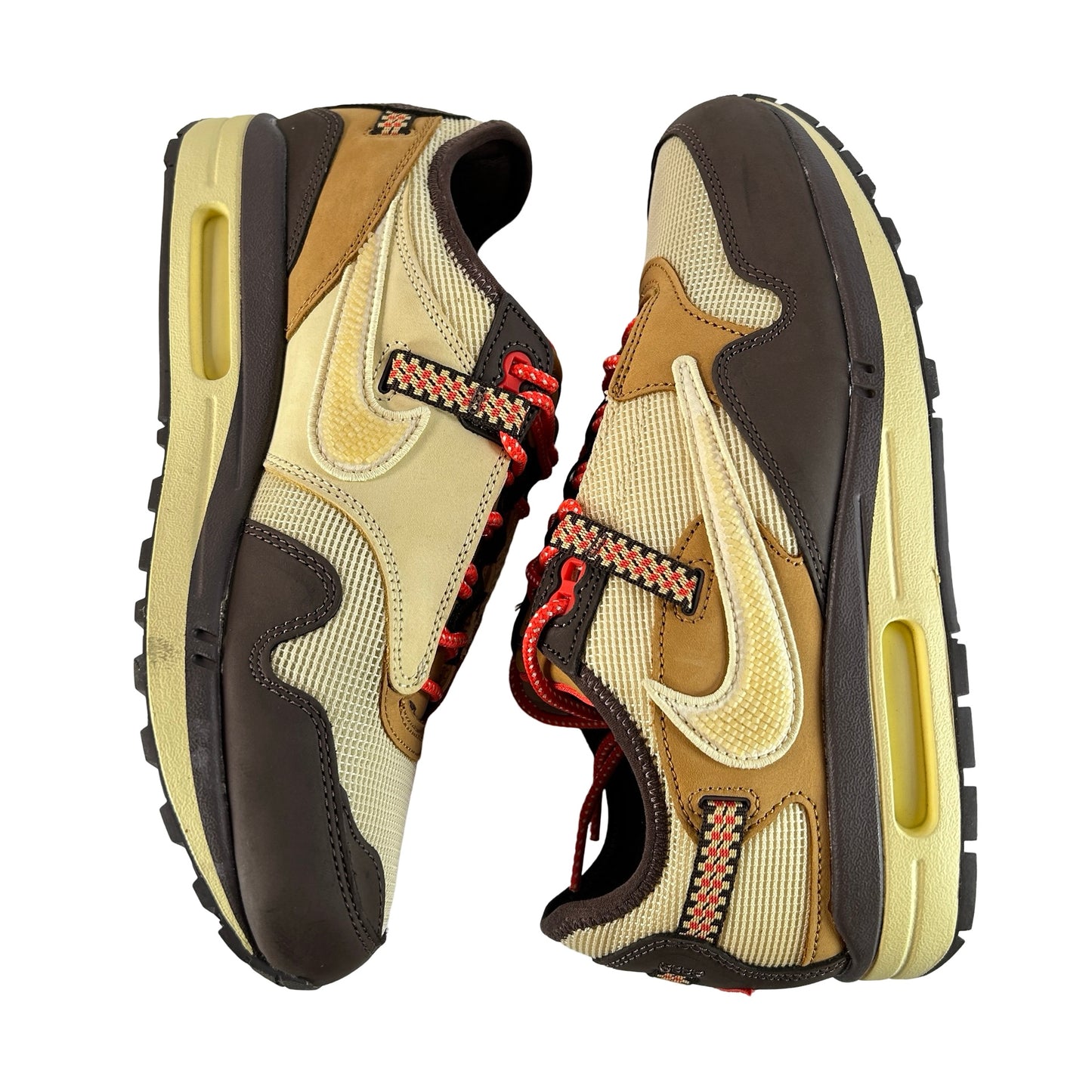 DO9392 200 Nike Air Max 1 Travis Scott Cactus Jack Baroque Brown [USED] - 9.5 M (Used2)