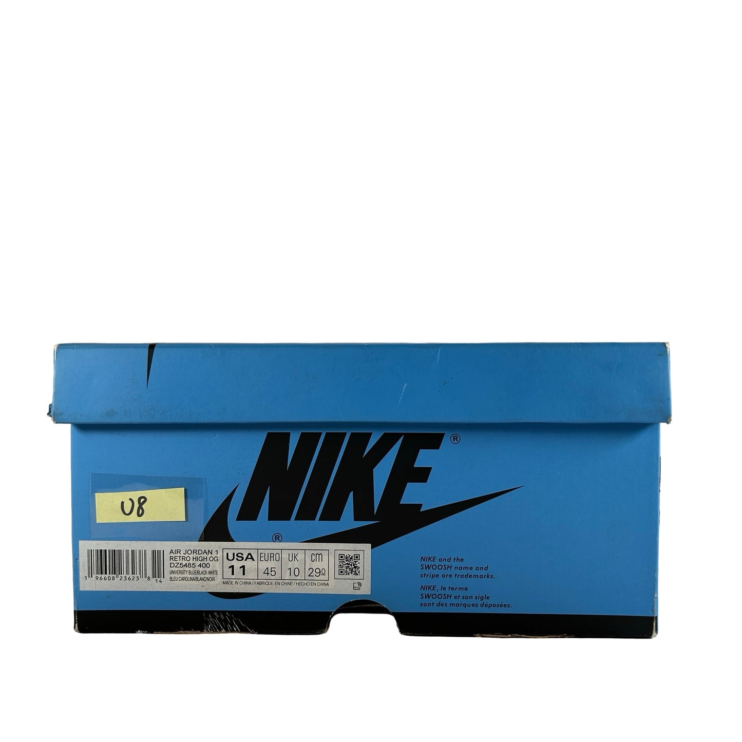 DZ5485 400 Jordan 1 Retro High OG UNC Toe [USED] - 11 M (Used8)