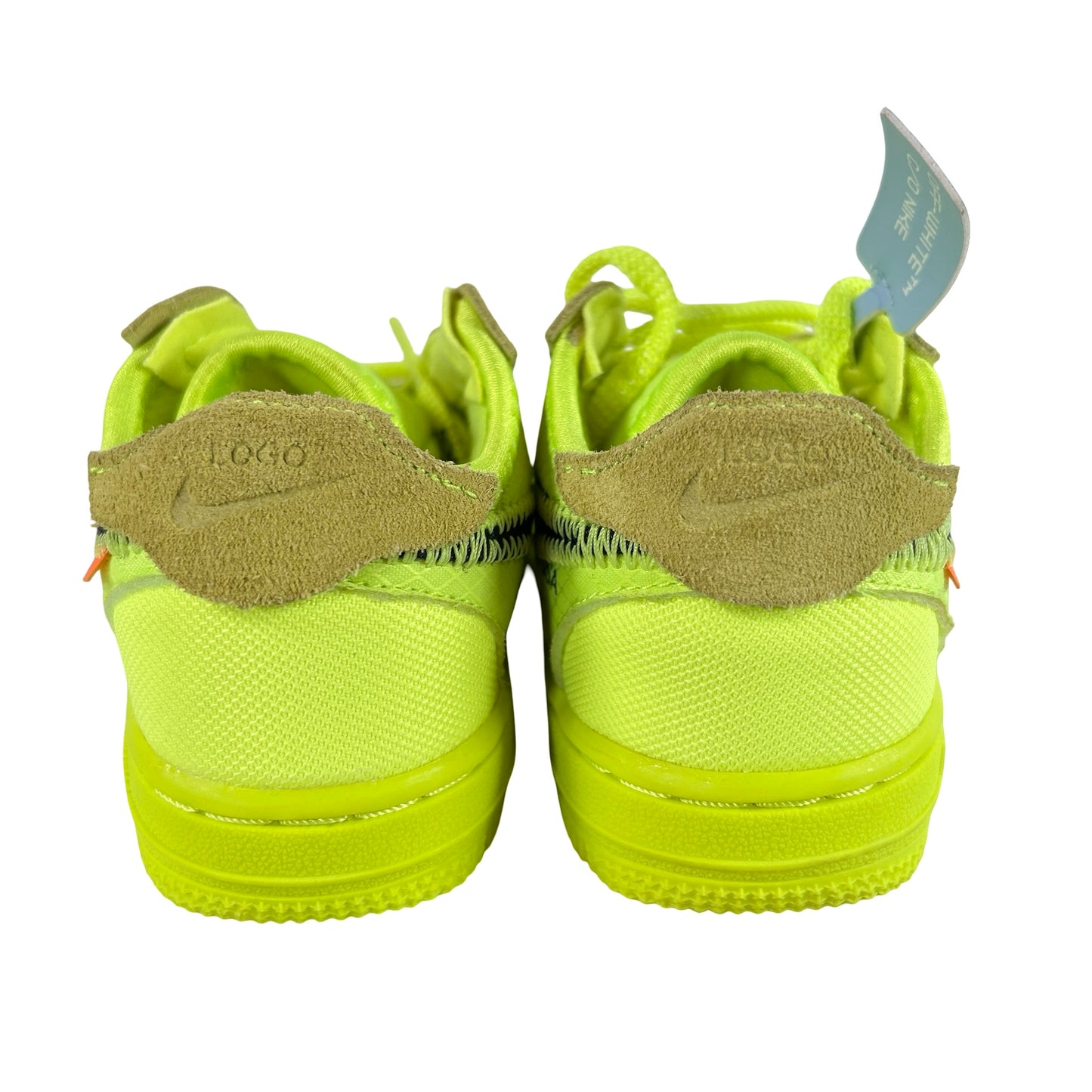BV0853 700 Nike Air Force 1 Low Off-White Volt (TD) [USED] - 8 C (VNDS)