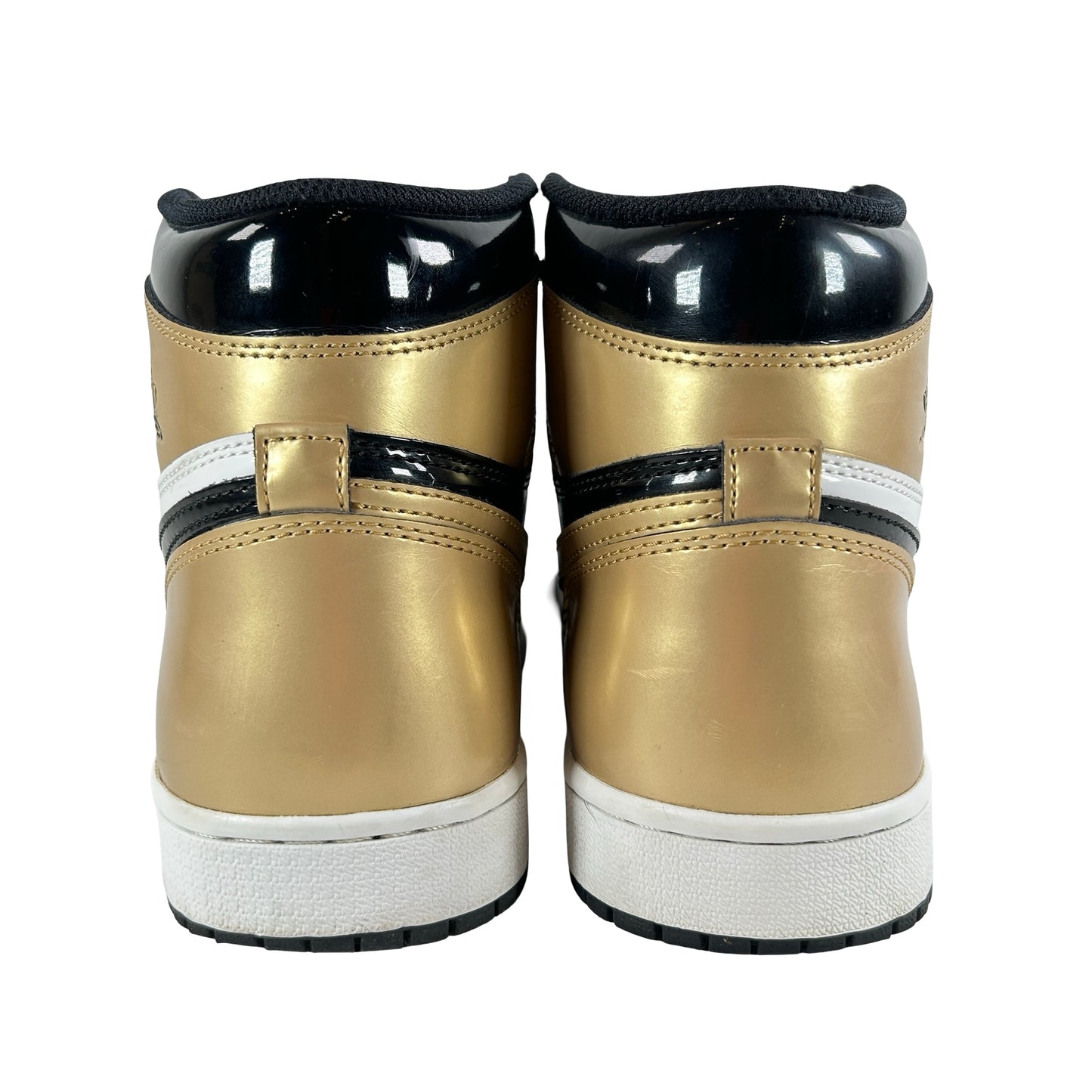 861428 007 Jordan 1 Retro High NRG Patent Gold Toe [USED] - 8.5 M (Used) (No Box)