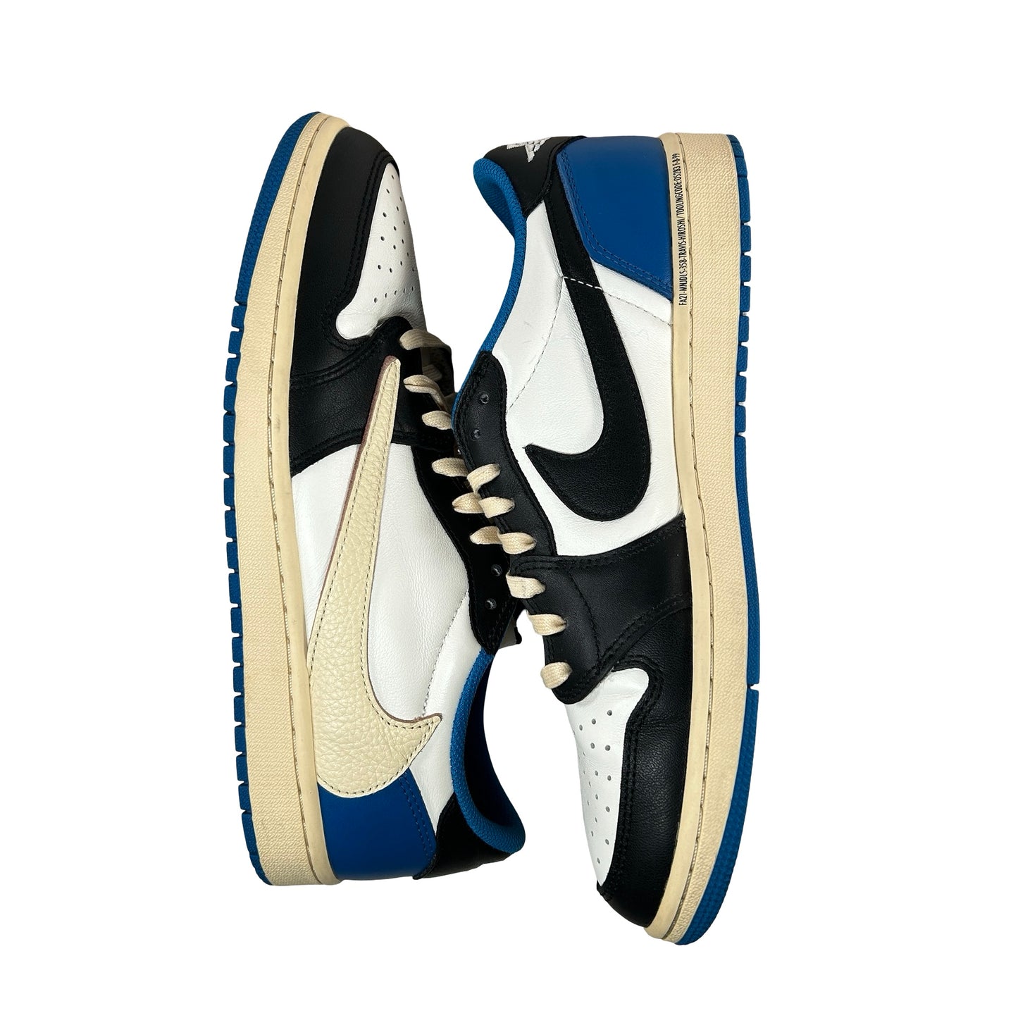 DM7866 140 Jordan 1 Retro Low OG SP Fragment x Travis Scott [USED] - 11 M (Used) (No Box)