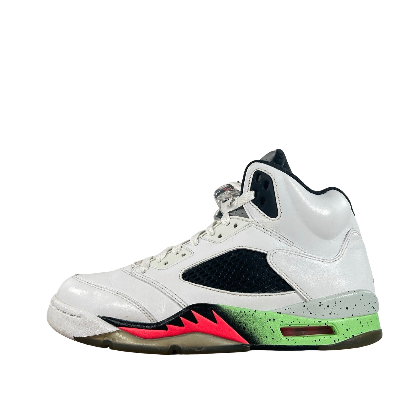 136027 115 Jordan 5 Retro Poison Green [USED] - 9 M (Used)