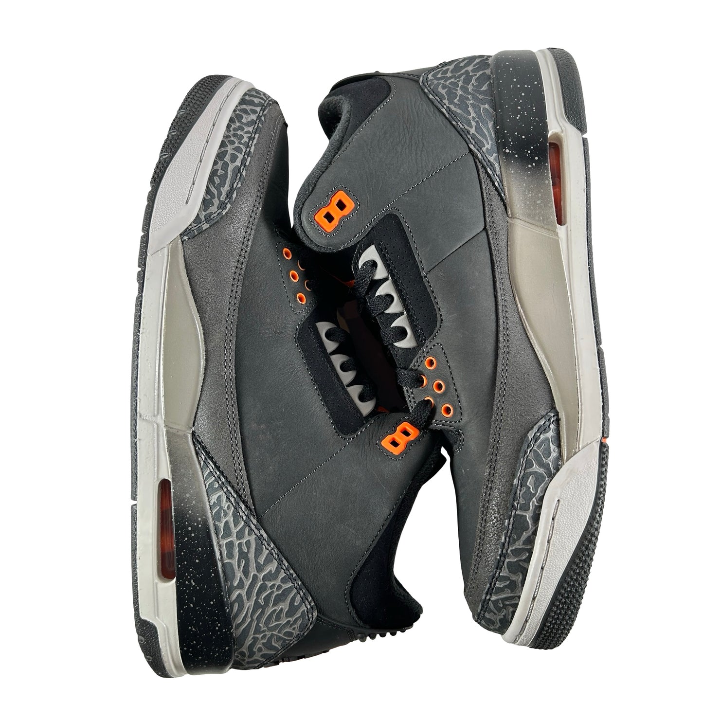 CT8532 080 Jordan 3 Retro Fear Pack (2023) [USED] - 10.5 M (Used) (No Box)