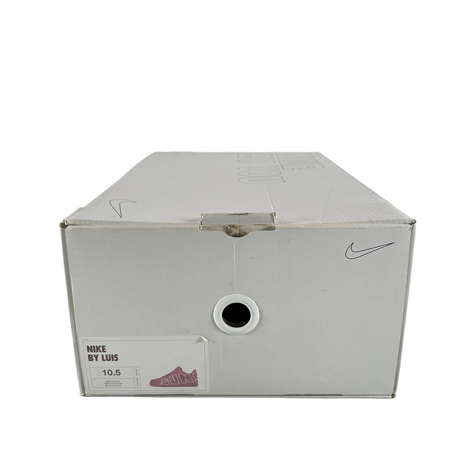 CK4746 991 AF1 CPFM Air Flea Black Yellow [USED] - 10.5 M (Used)