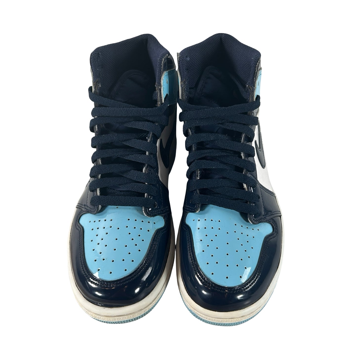 CD0461 401 Jordan 1 Retro High UNC Patent (Women's) [USED] - 7.5 W (Used) (No Box)