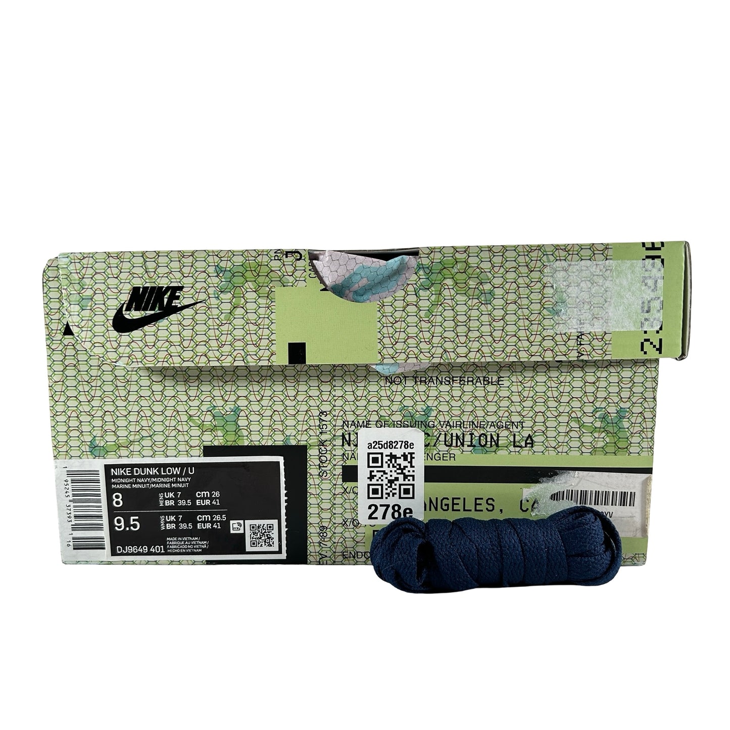 DJ9649 401 Dunk Low Union Pistachio [USED] - 8 M (Used)